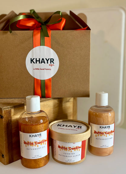 Butta Cookie Bath & Body Holiday Gift Package