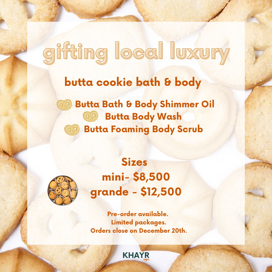 Butta Cookie Bath & Body Holiday Gift Package